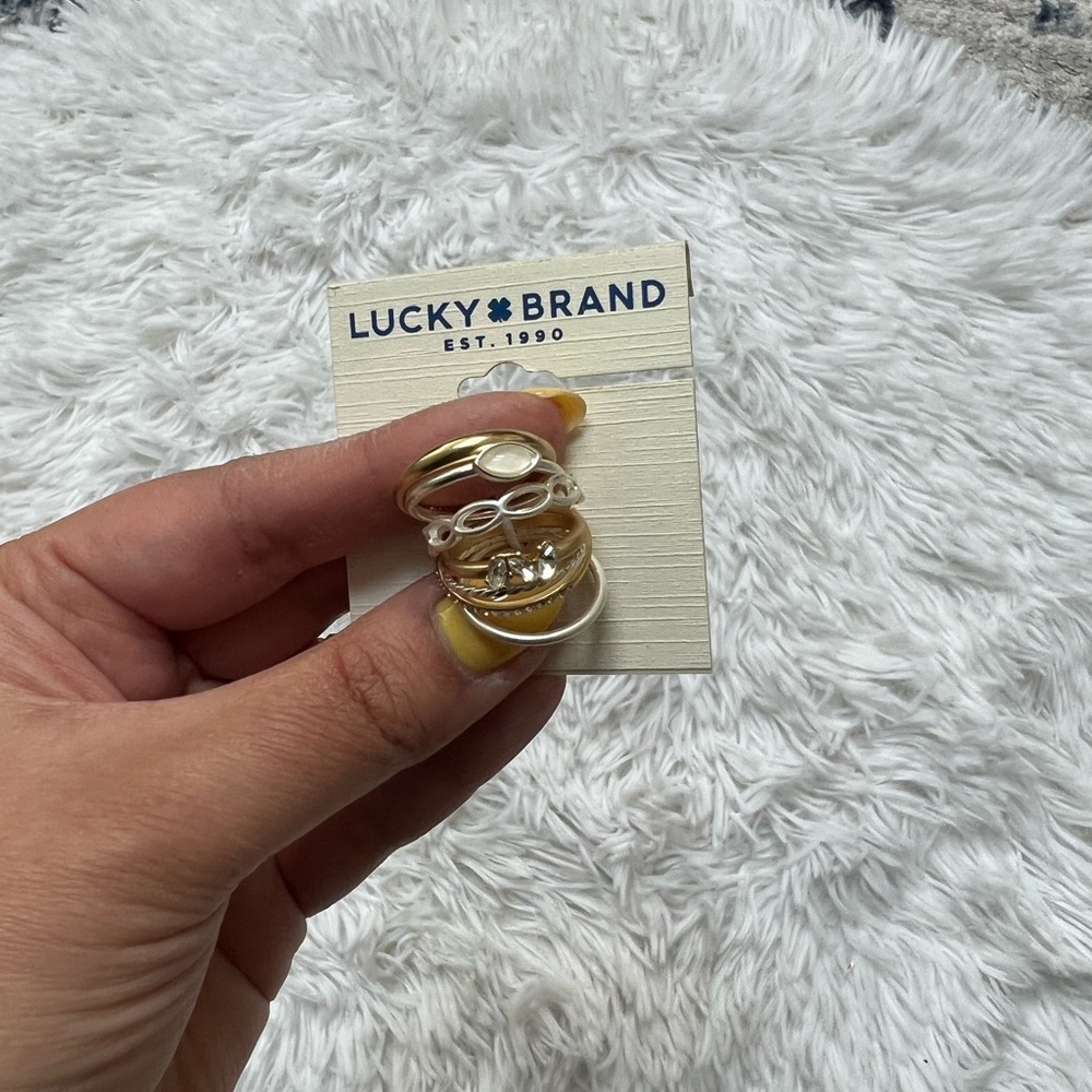 NWT Lucky Brand Rings
